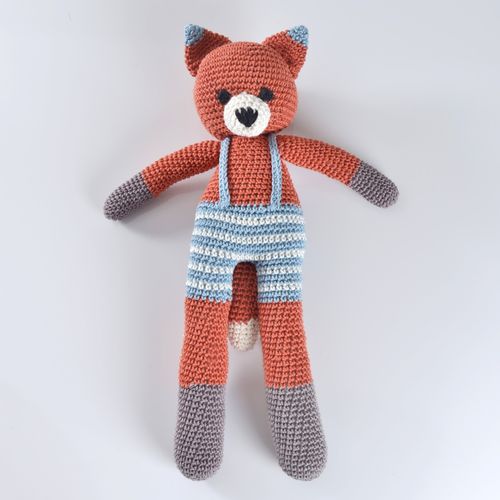 Raposa Amigurumi Crochê