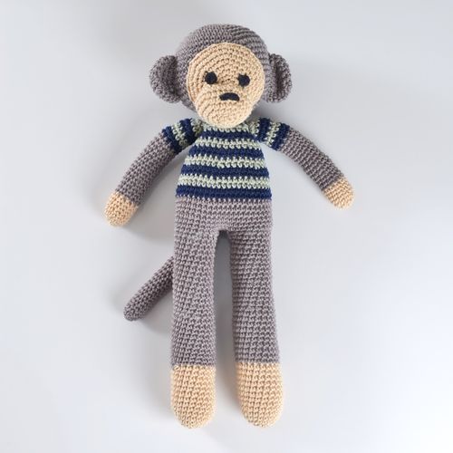 Macaco Amigurumi Crochê