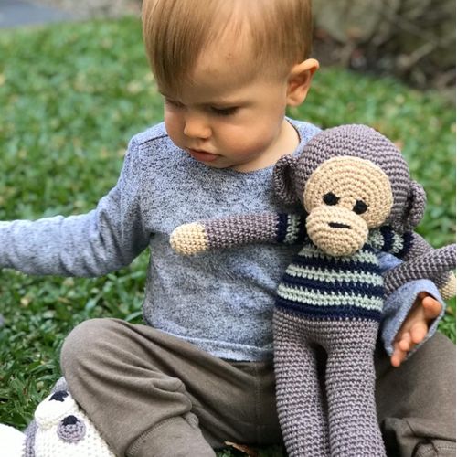 Macaco Amigurumi Crochê