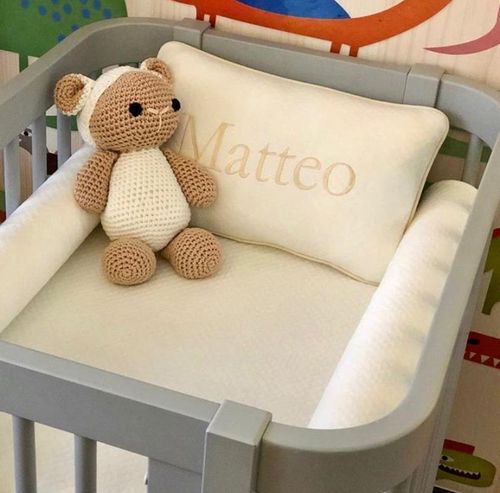 Kit Protetor de Mini Berço Matelassê Soft Touch - Entrar em contato pelo chat para cores