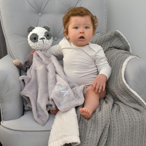 Nanão Panda Crochê Ultra Soft