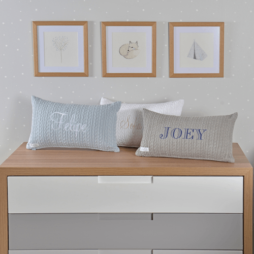 Almofada Decorativa Retangular Tricot Premium