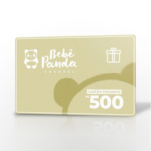 Cartão Presente - R$ 500
