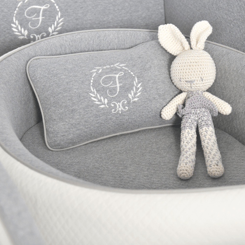 Ninho Redutor de Berço para Bebê Matelasse Soft Touch Duplaface