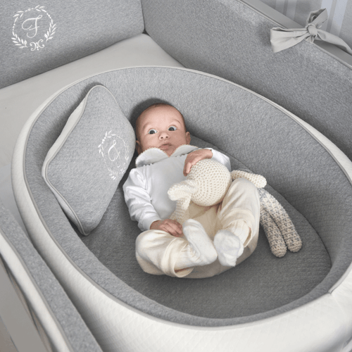 Ninho Redutor de Berço para Bebê Matelasse Soft Touch Duplaface
