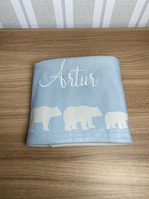 SALE JÁ PERSONALIZADO - Artur - Manta Ursos