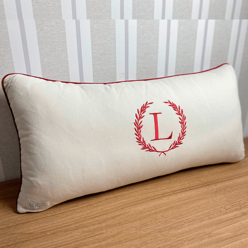 SALE JÁ PERSONALIZADO - L - Almofada Cabeceira Colors Vermelho