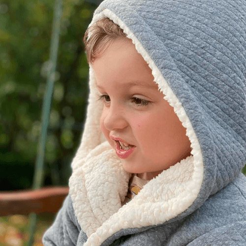 Roupão Infantil com Pele Matelassê Soft Touch