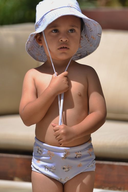 Sunga Dudu SSK + Bebê Panda