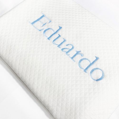 SALE JÁ PERSONALIZADO - Eduardo - Colcha Offwhite para berço