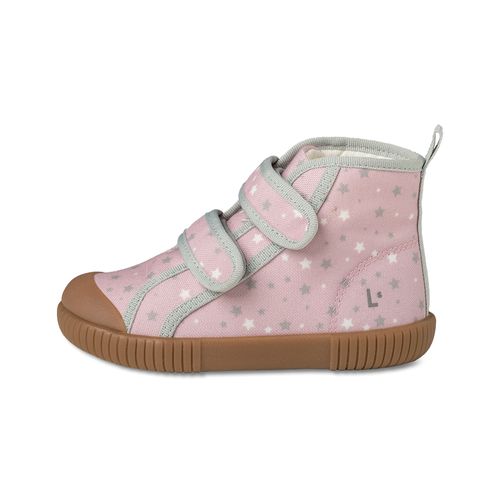 Tênis cano alto LUCA Estrelas Rosé LUFT + Bebê Panda