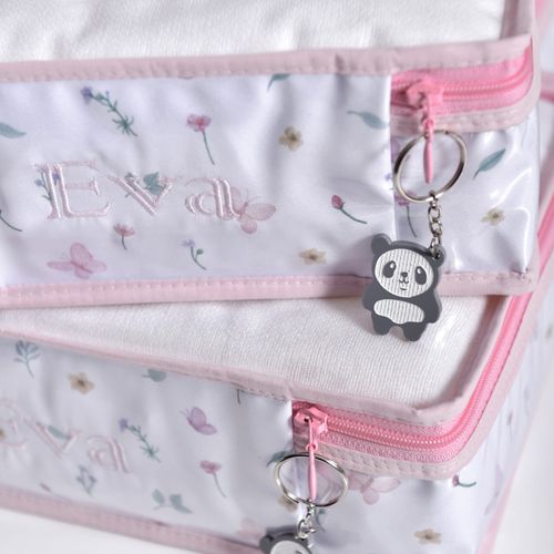 Kit Organizador PMG Jardim das Borboletas - 3 pçs