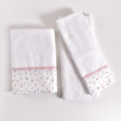 Kit Banho Personalizado Jardim das Borboletas 3 peças
