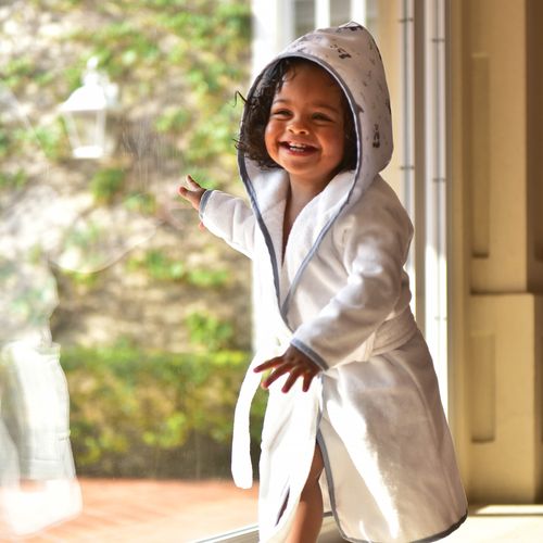 Roupão Infantil Atoalhado Pandas