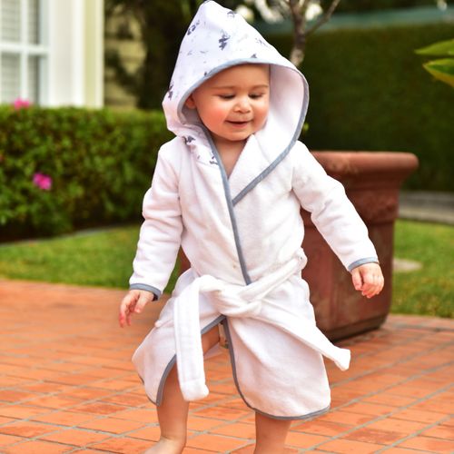 Roupão Infantil Atoalhado Jardim dos Pandas