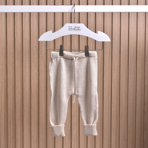 Calça Tricot Areia