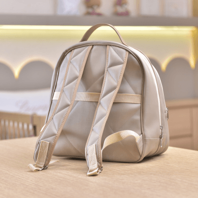 Mochila Maternidade Bebê Panda Fendi