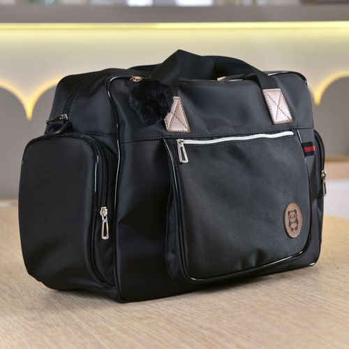 Bolsa Maternidade Bebê Panda Preta