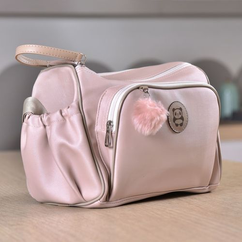 Frasqueira Maternidade Bebê Panda Rosa