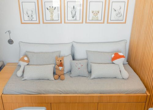 Kit Cama Auxiliar Jardim Encantado - 9 pçs