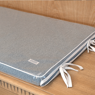 SALE - Trocador Matelasse Cinza/Branco