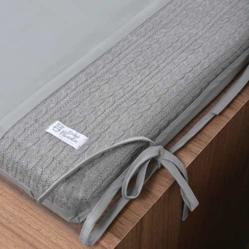 SALE - Trocador de Cômoda Tricot DUO Cinza