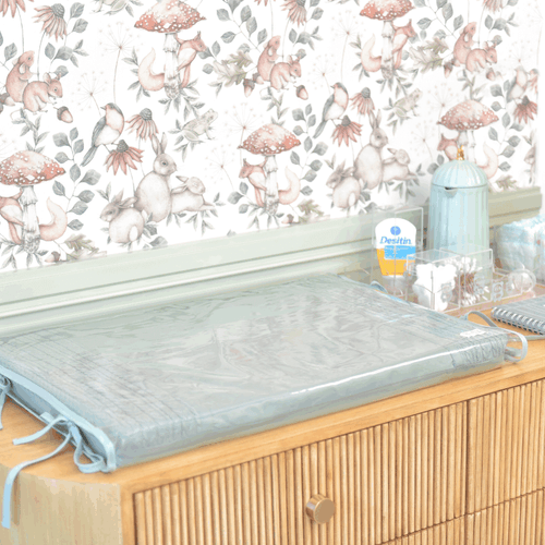 SALE - Trocador de Cômoda Tricot DUO Verde