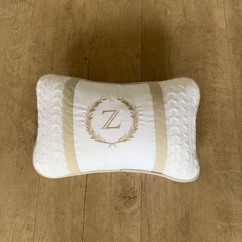 SALE JÁ PERSONALIZADO - Z + brasão - Almofadinha mini Duo