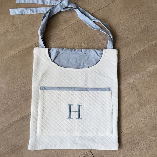 SALE JÁ PERSONALIZADO - Dupla Bolsões Offwhite - H