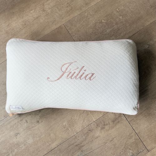 SALE JÁ PERSONALIZADO - Júlia - Almofada Decorativa Matelasse Offwhite