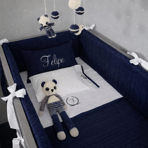 SALE - Colcha para Berço Tricot Premium