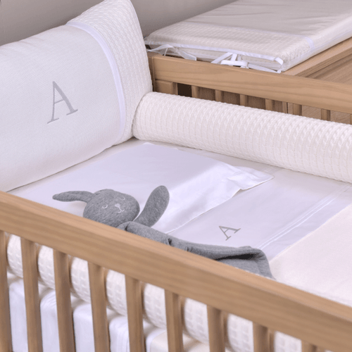 Jogo Lençol de Berço 400 fios Silk Touch - 3 pçs